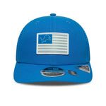 New Era Detroit Lions NFL Flag Blue 9SEVENTY Stretch Snap sapka