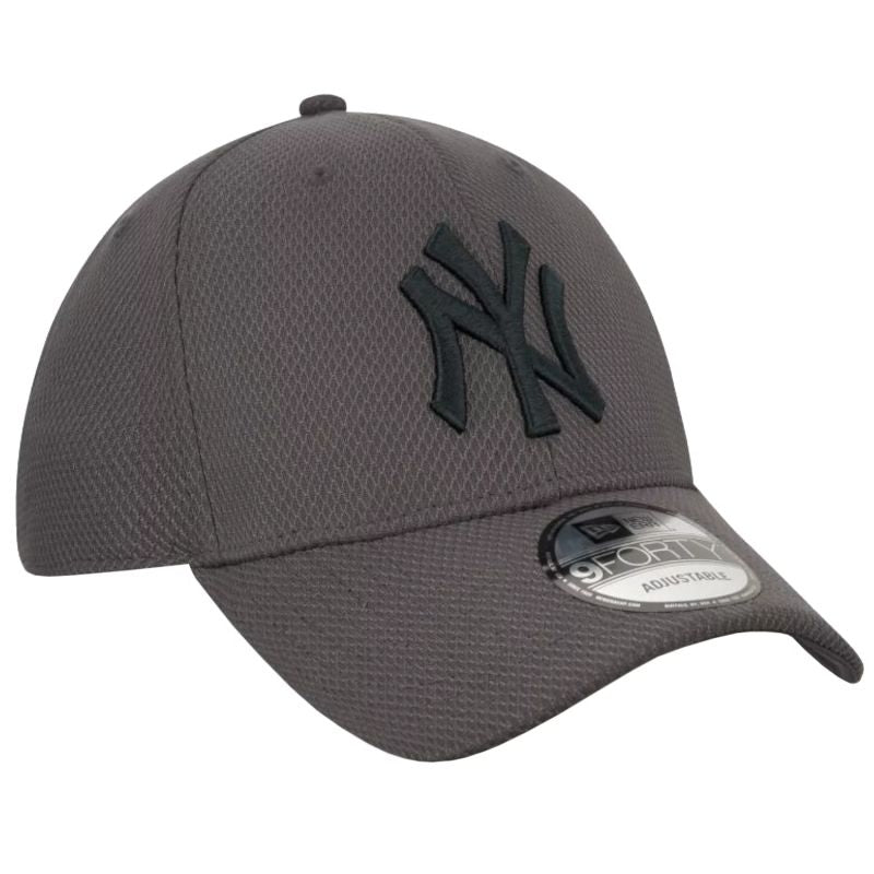 New Era Diamond New York Yankees MLB Cap Grey OSFM baseball sapka, egy méret