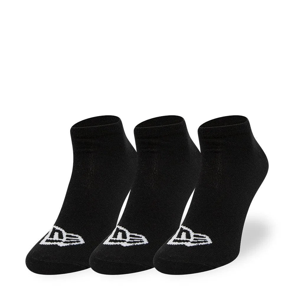 New Era Flag 3 darabos Sneaker szett, fekete Zokni