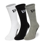 New Era Flag Multi Monochrome 3 darabos zokni szett
