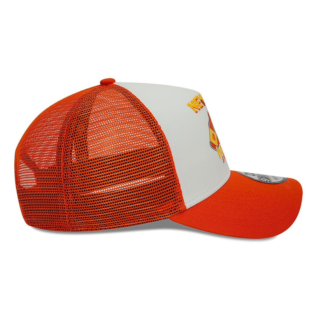 New Era Food Hot Sauce Orange A-Frame Trucker Baseball sapka - Sportmania.hu