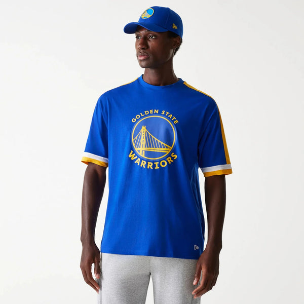 New Era Golden State Warriors NBA Panel Blue Oversized Póló - Sportmania.hu