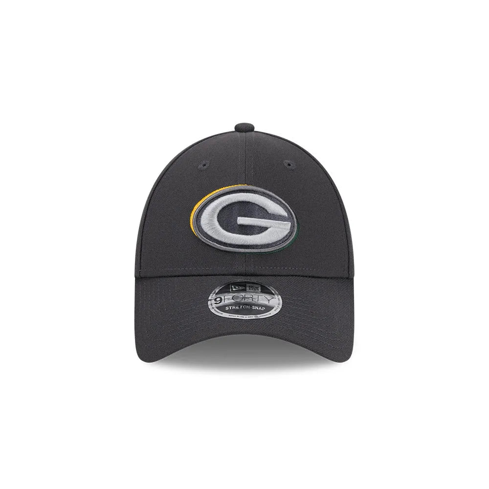 New Era Green Bay Packers NFL Draft 2024 Dark Grey 9FORTY Stretch-Snap Baseball sapka - Sportmania.hu