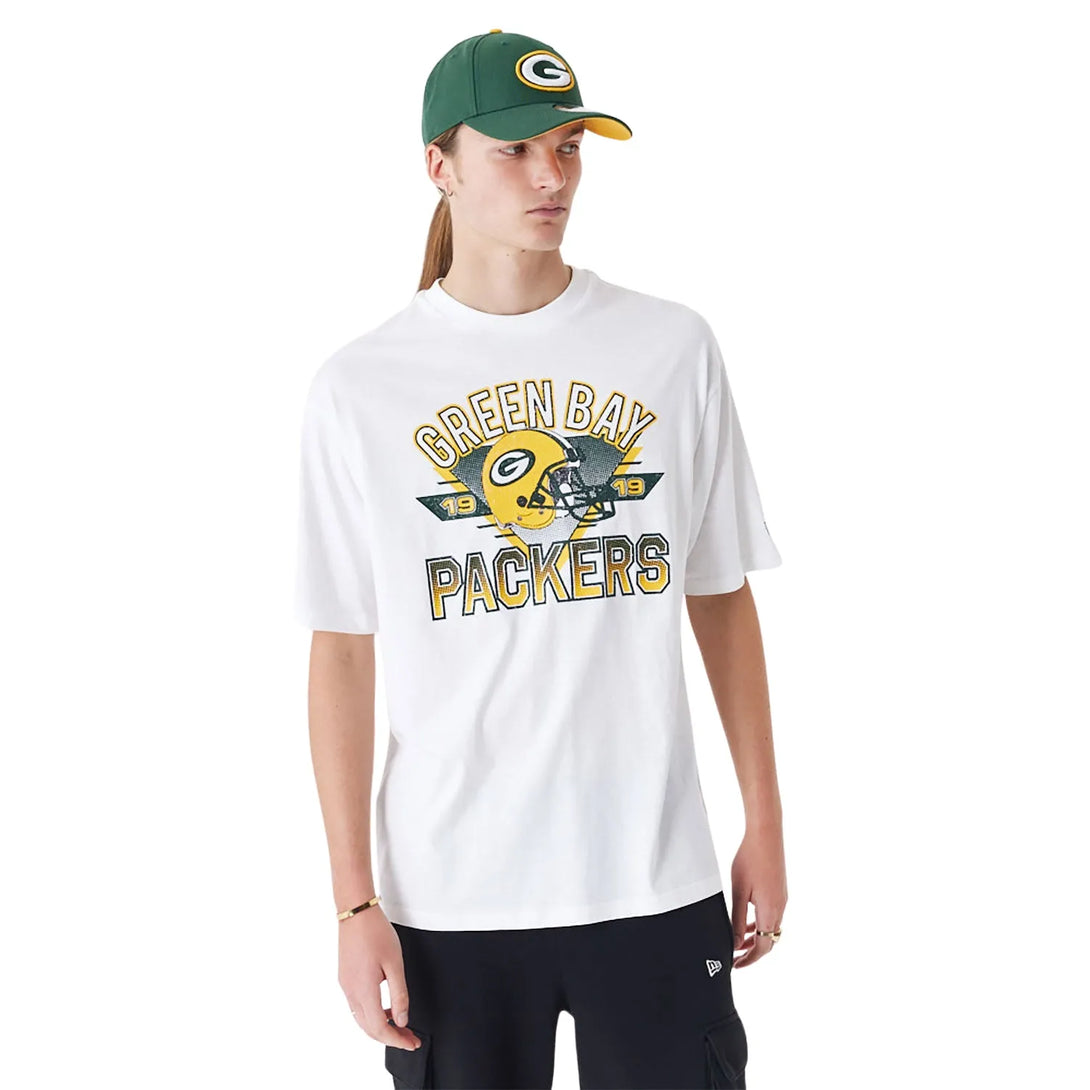 New Era Green Bay Packers NFL Oversized Póló - Sportmania.hu