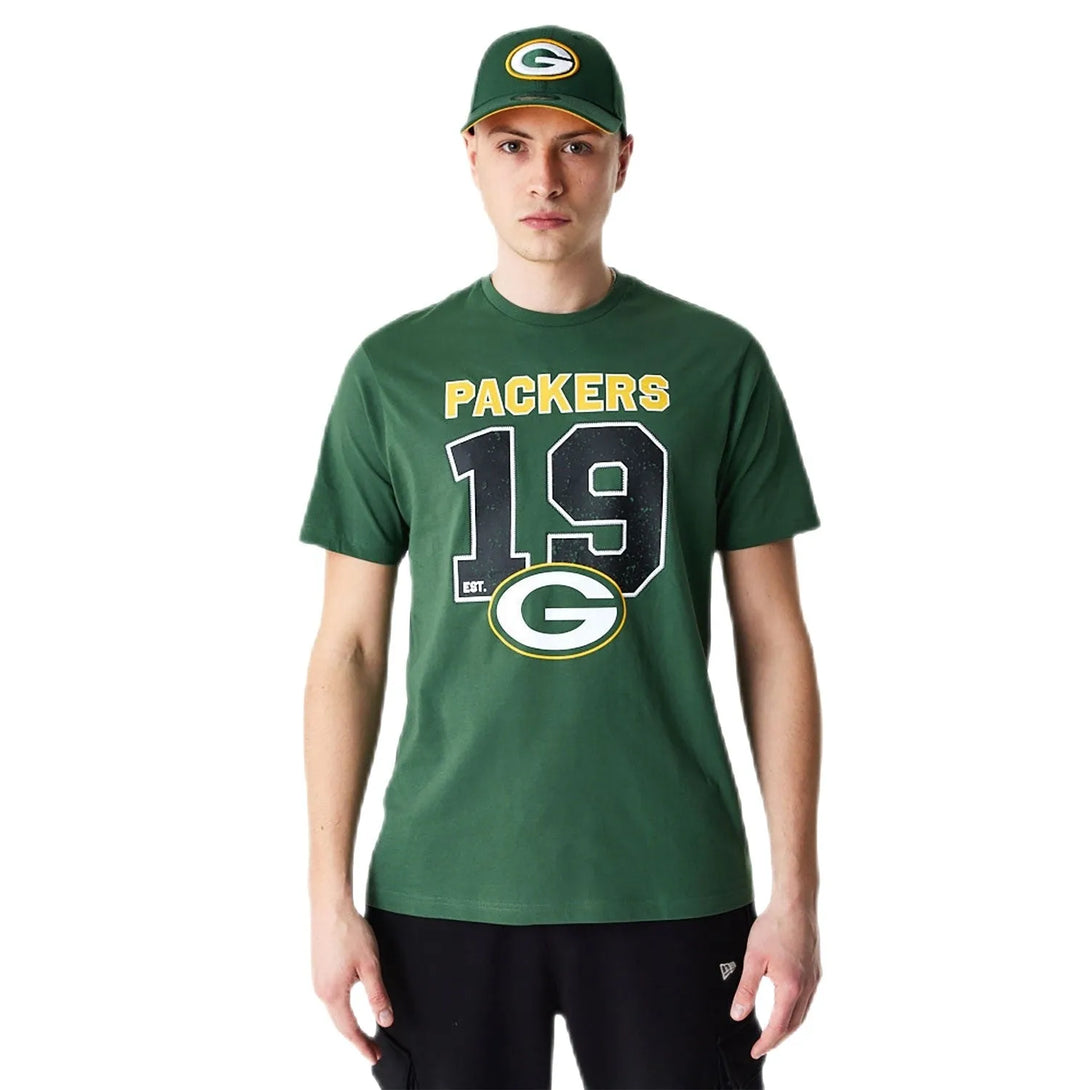 New Era Green Bay Packers Wordmark Póló - Sportmania.hu