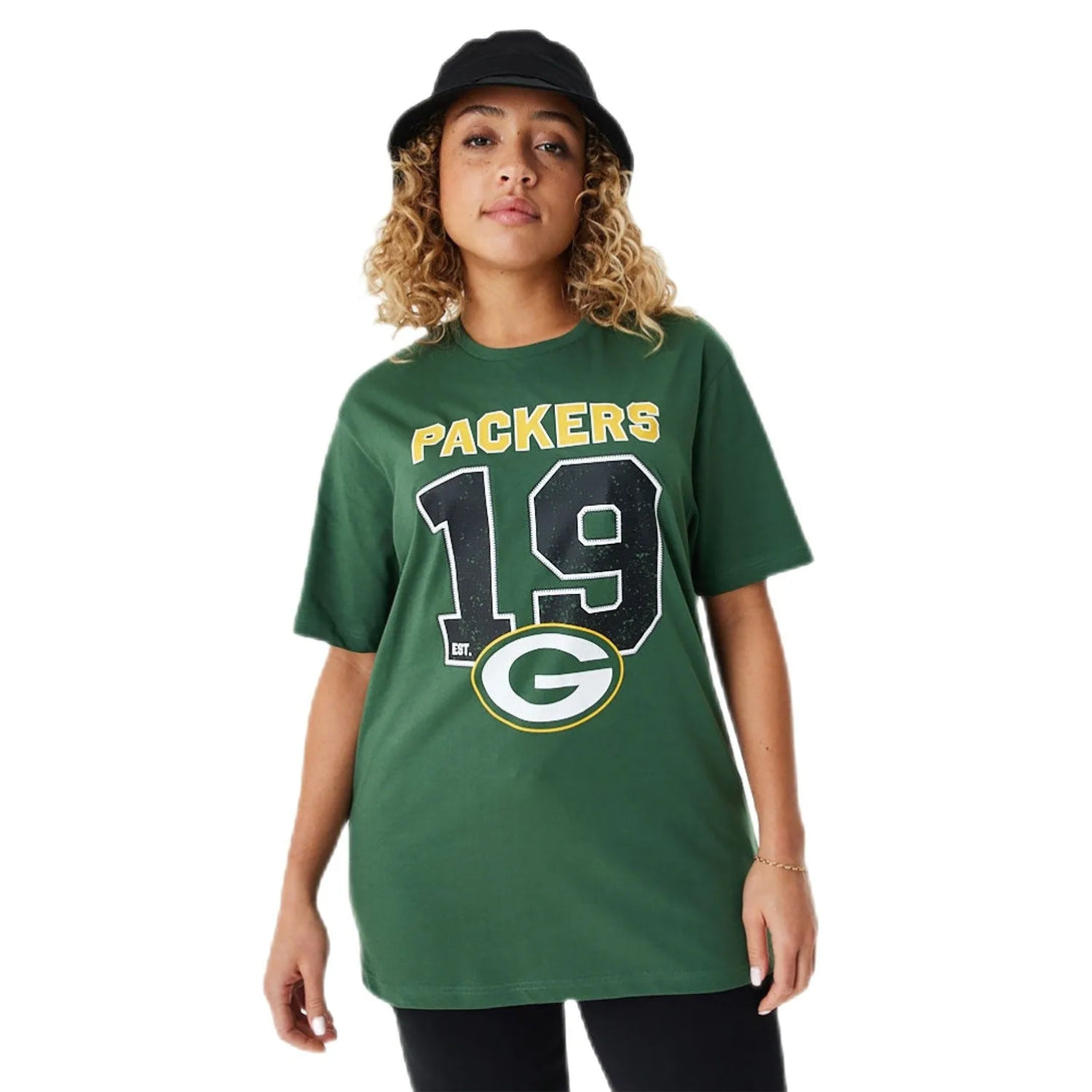 New Era Green Bay Packers Wordmark Póló - Sportmania.hu