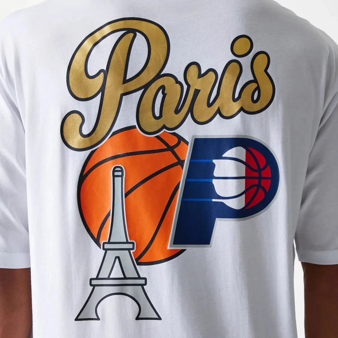 New Era Indiana Pacers NBA Paris Games 2025 White póló - Sportmania.hu
