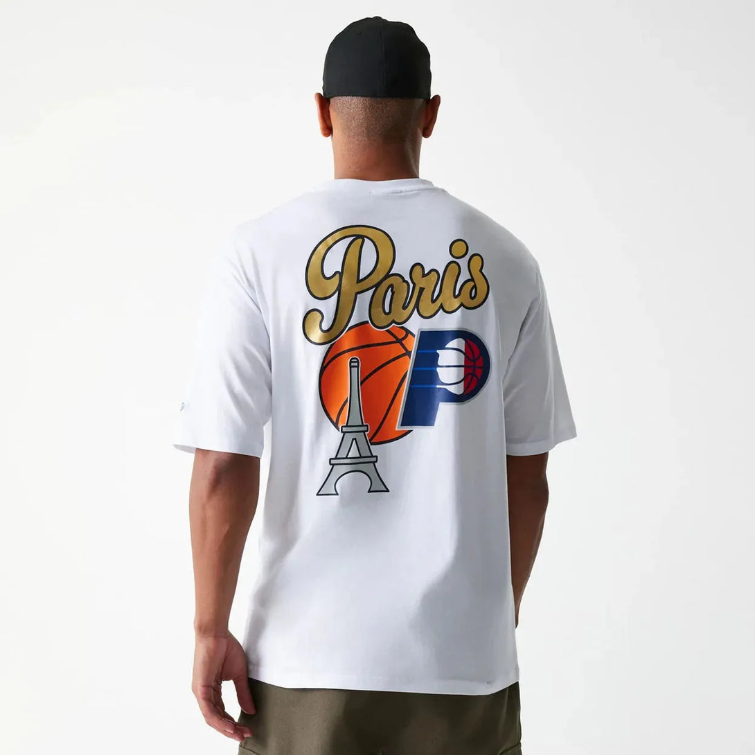 New Era Indiana Pacers NBA Paris Games 2025 White póló - Sportmania.hu