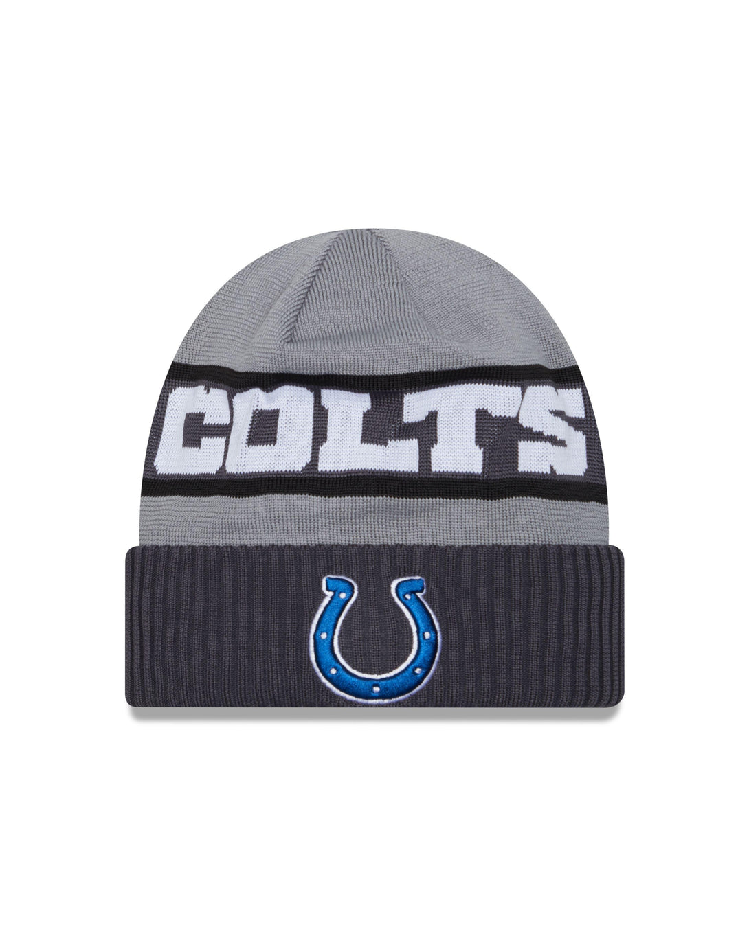 New Era Indianapolis Colts NFL Sideline Grey Cuff Knit Beanie kötött sapka - Sportmania.hu