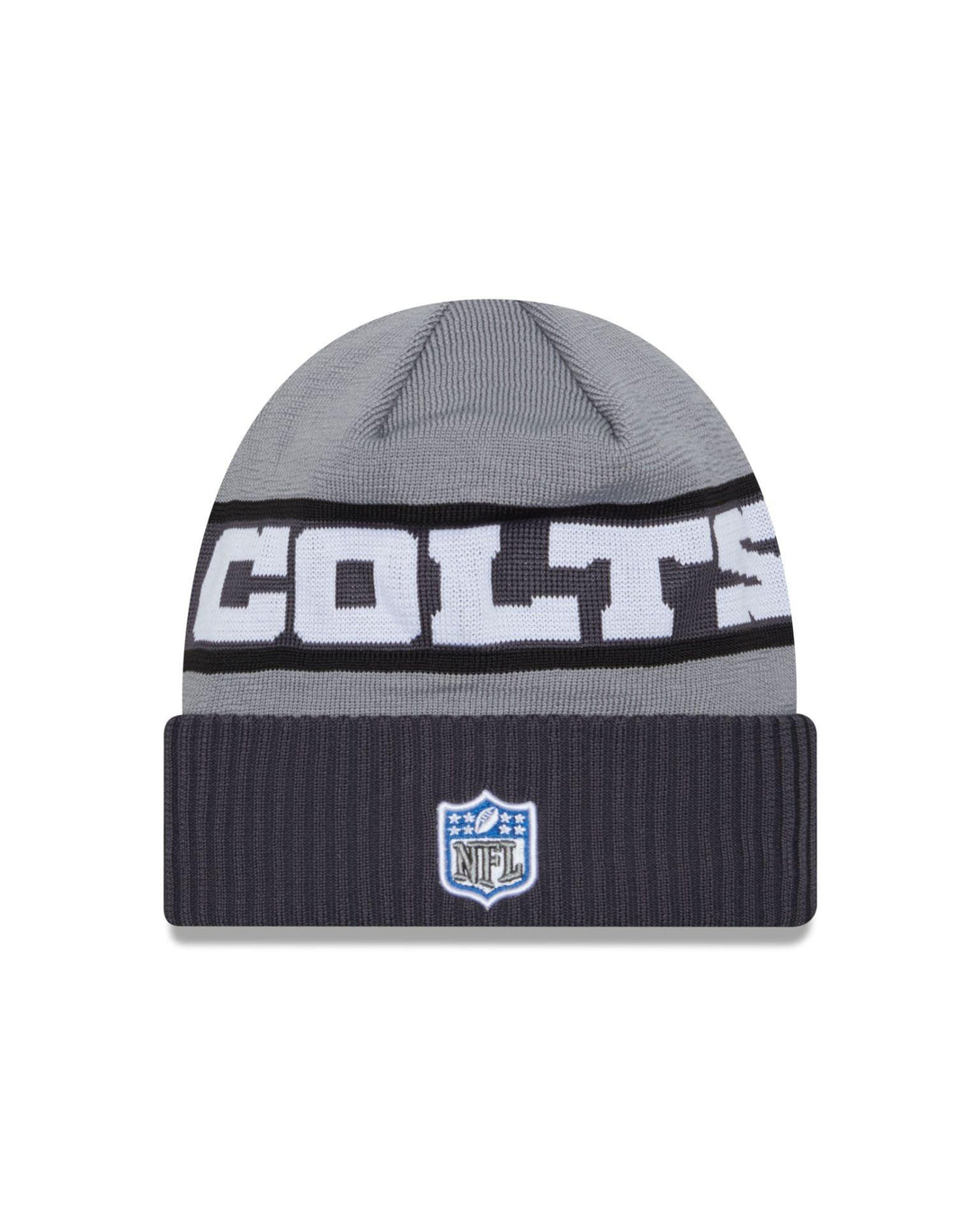 New Era Indianapolis Colts NFL Sideline Grey Cuff Knit Beanie kötött sapka - Sportmania.hu