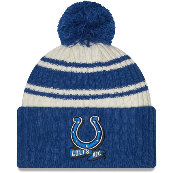 New Era Indianapolis Colts Sideline 2022 Sportknit kötött sapka - Sportmania.hu