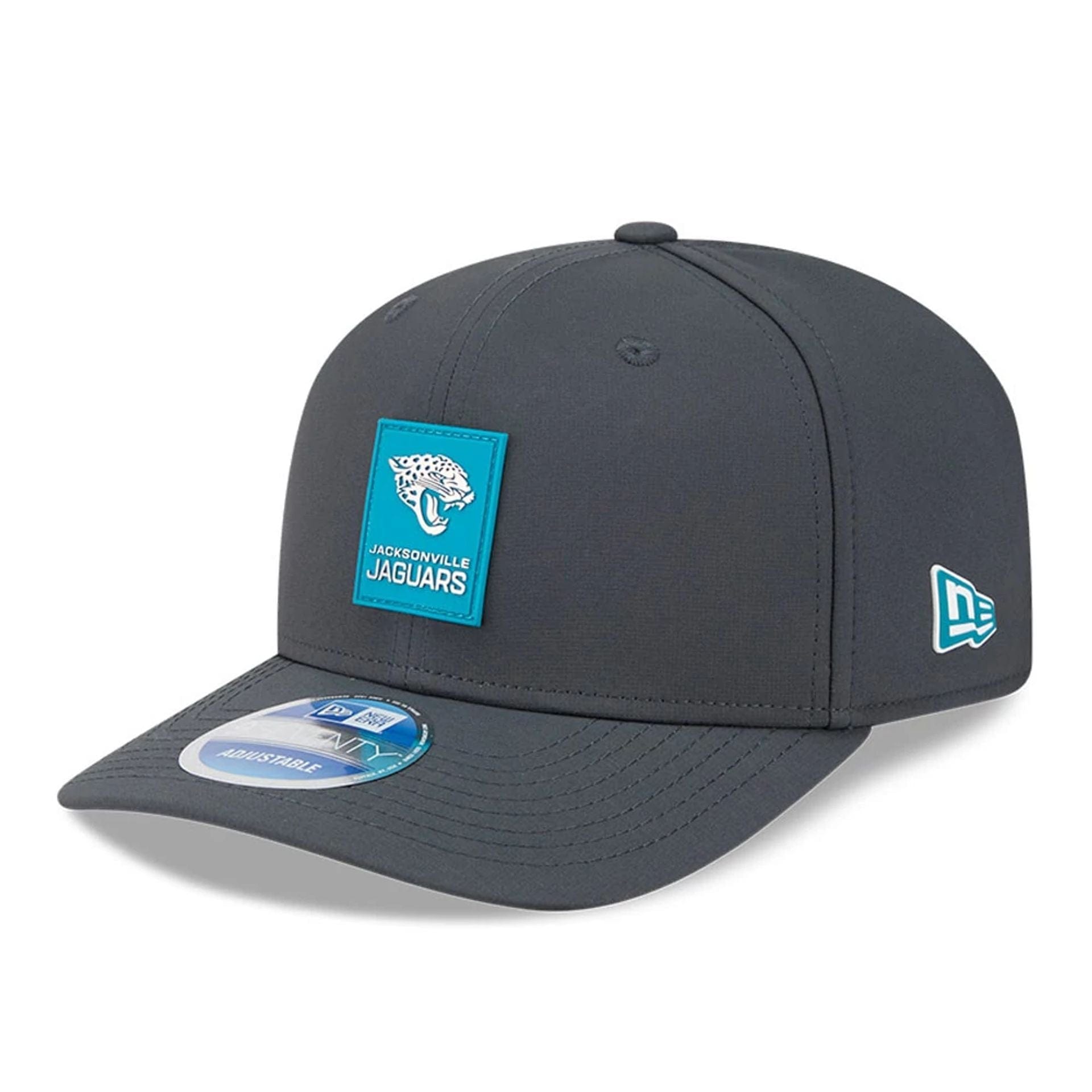New Era Jacksonville Jaguars NFL Sideline 2025 Charcoal 9SEVENTY Stretch Snap - baseball sapka