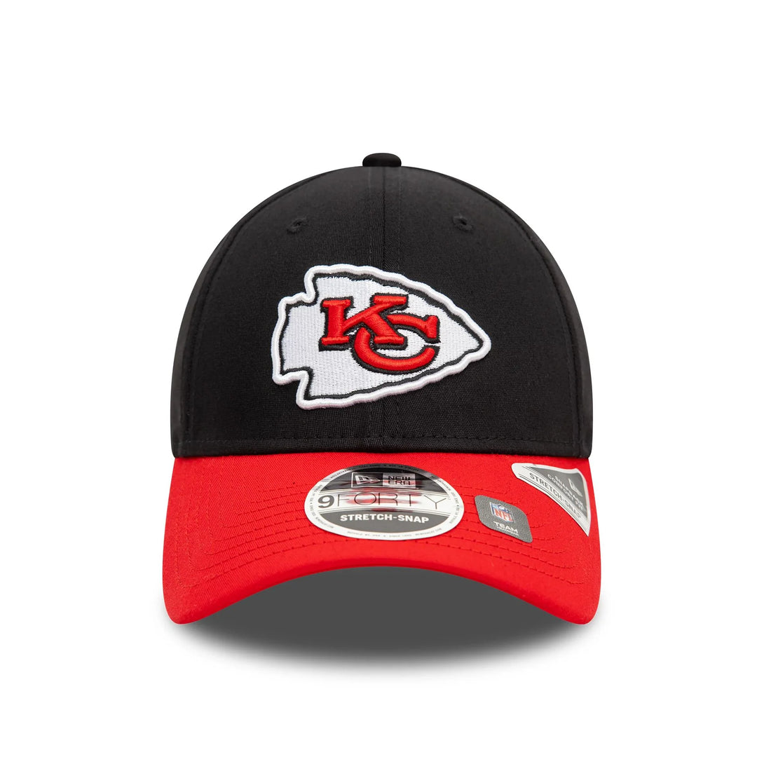 New Era Kansas City Chiefs NFL Black 9FORTY Stretch Snap sapka - Sportmania.hu
