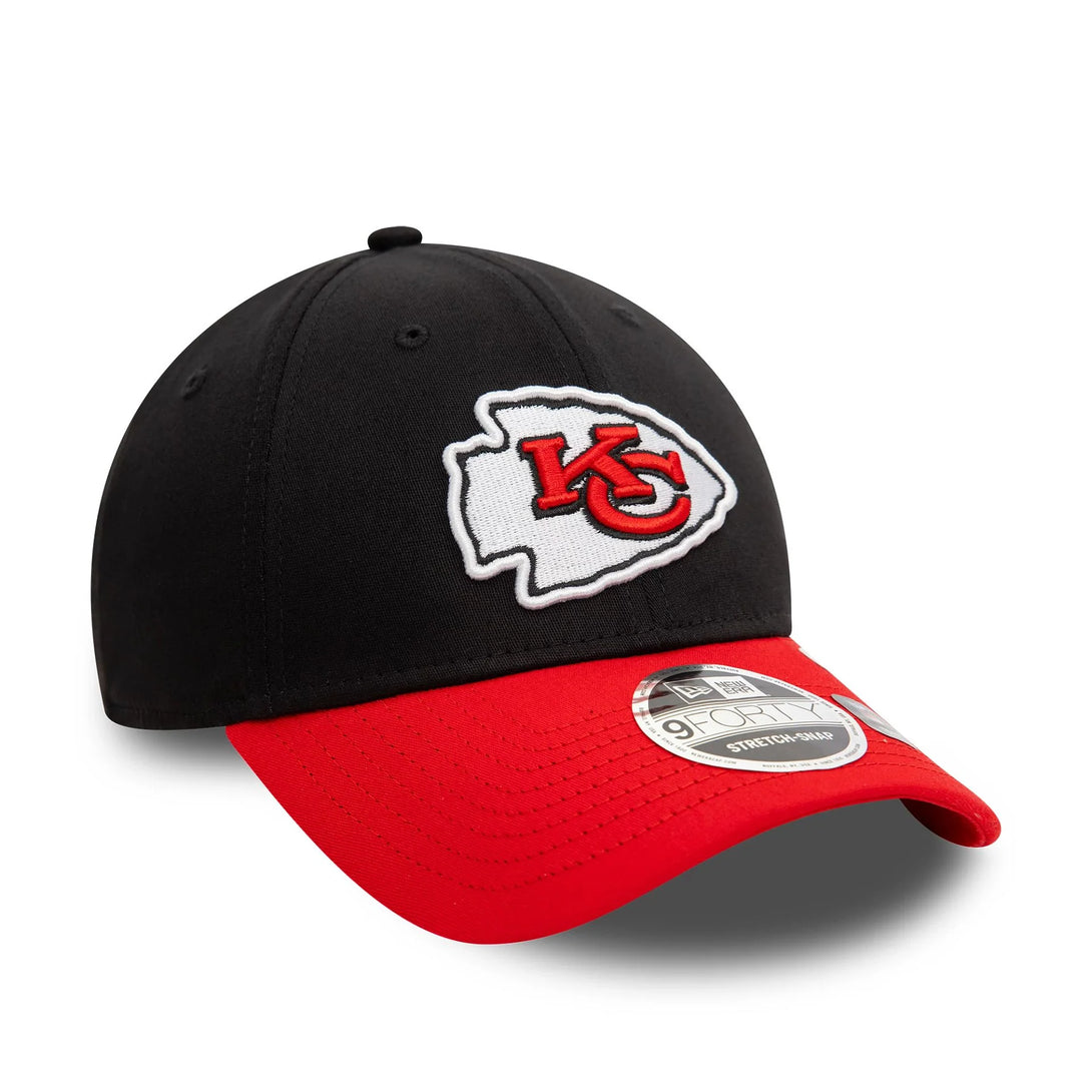 New Era Kansas City Chiefs NFL Black 9FORTY Stretch Snap sapka - Sportmania.hu