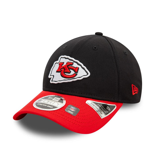 New Era Kansas City Chiefs NFL Black 9FORTY Stretch Snap sapka - Sportmania.hu