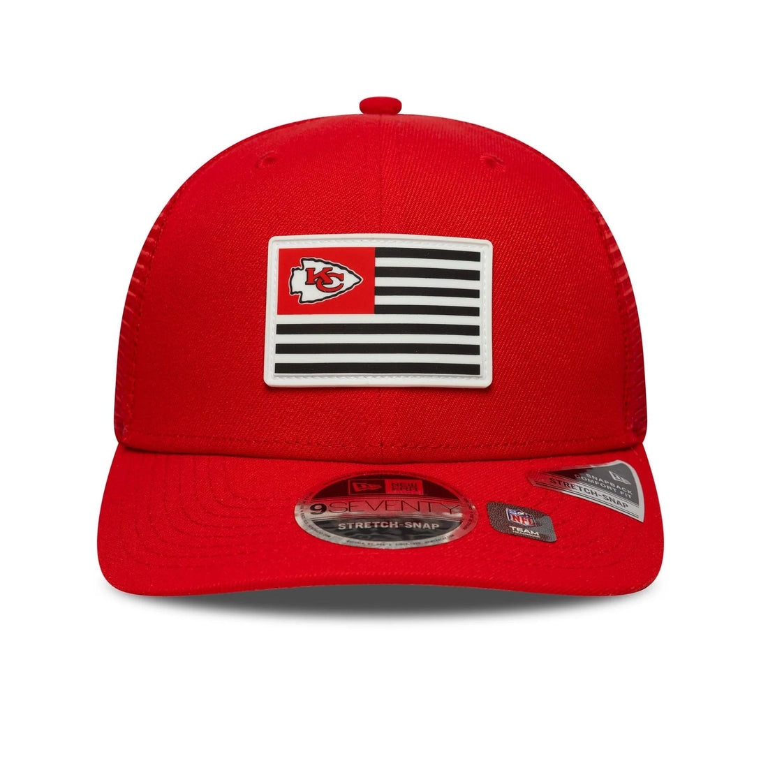 New Era Kansas City Chiefs NFL Flag Red 9SEVENTY Stretch Snap sapka - Sportmania.hu