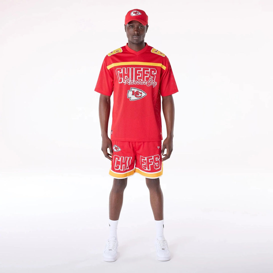 New Era Kansas City Chiefs NFL Mesh Red Short - Sportmania.hu