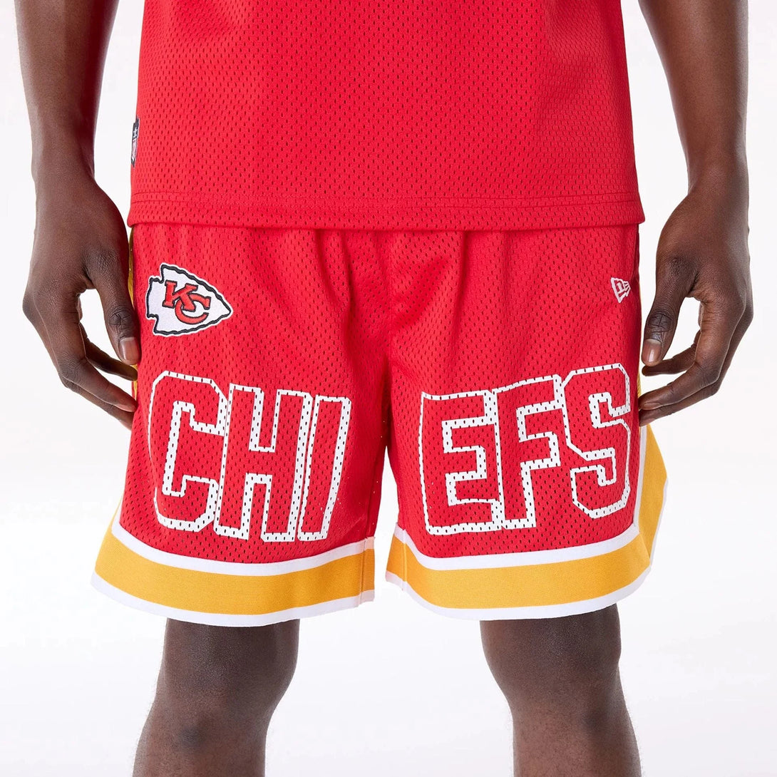 New Era Kansas City Chiefs NFL Mesh Red Short - Sportmania.hu