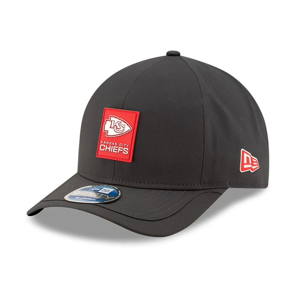 New Era Kansas City Chiefs NFL Sideline 2025 Charcoal 9FORTY M-Crown - baseball sapka