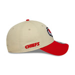 New Era Kansas City Chiefs NFL Wordmark Cream 9FORTY baseball sapka - Sportmania.hu