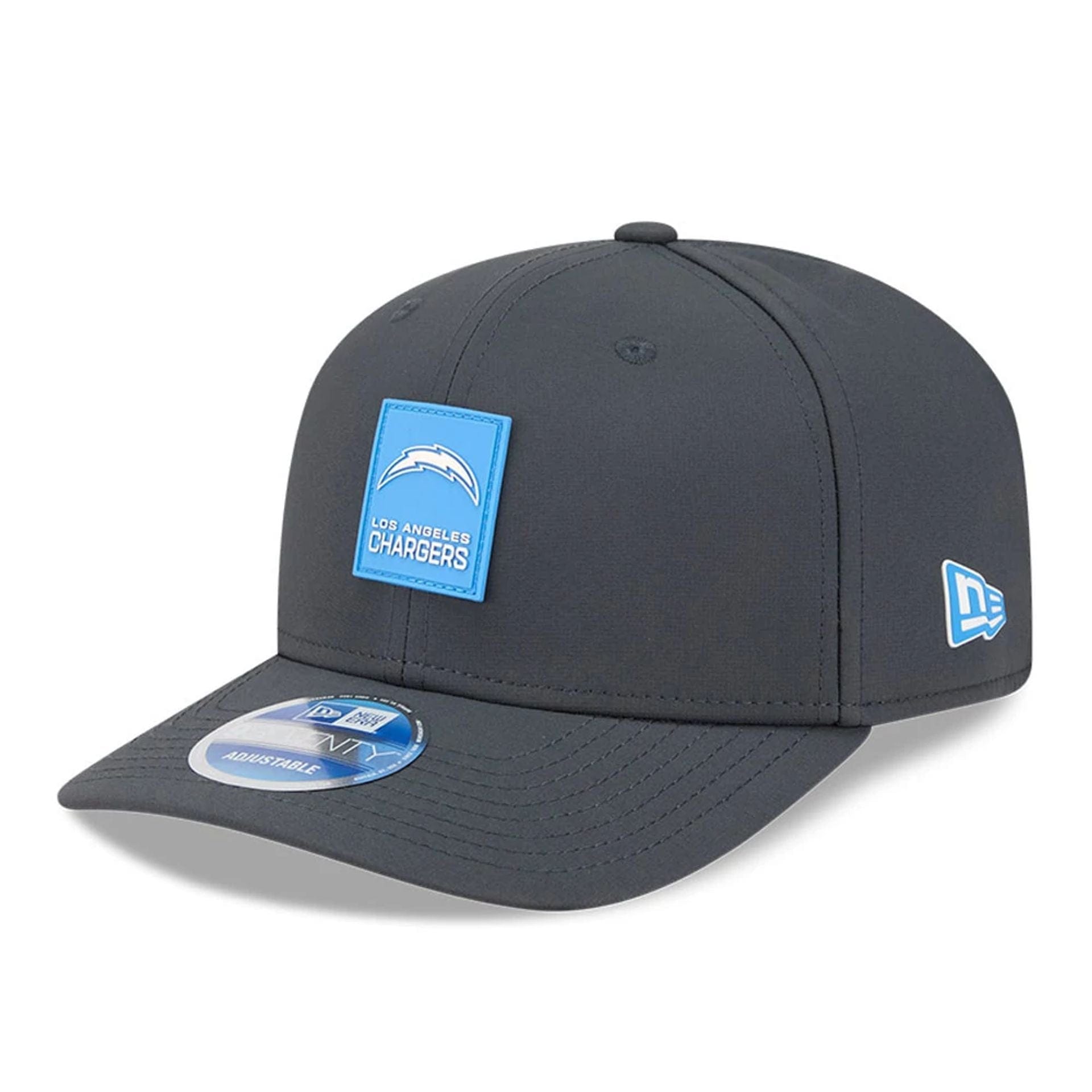 New Era LA Chargers NFL Sideline 2025 Charcoal 9SEVENTY Stretch Snap - baseball sapka