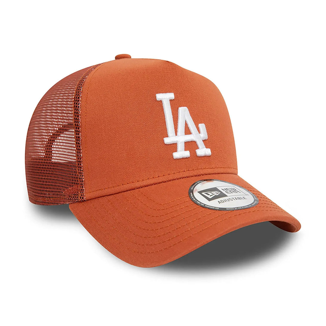 New Era LA Dodgers League Essential Brown A-Frame Trucker sapka Baseball sapka - Sportmania.hu