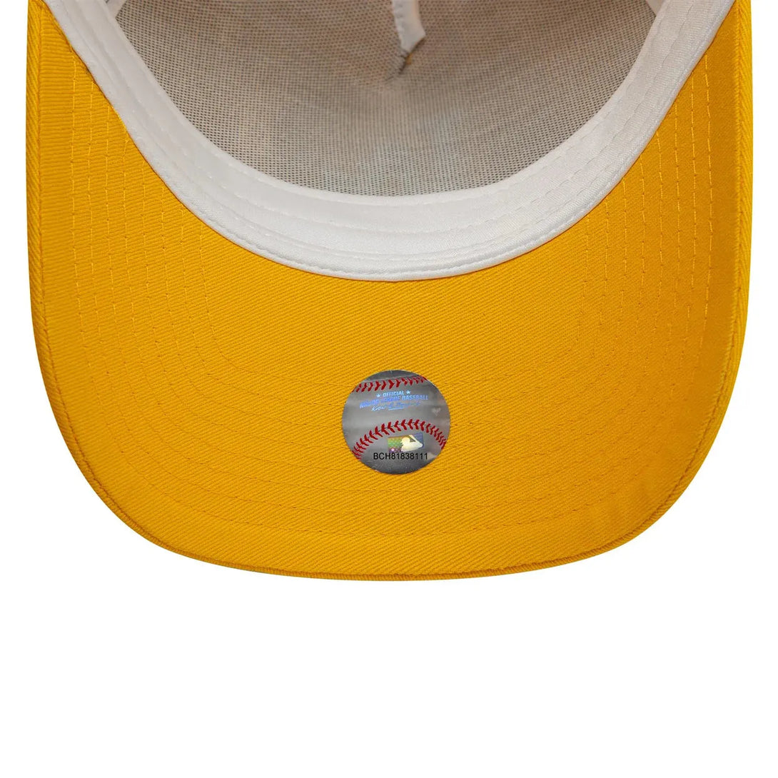 New Era LA Dodgers League Essential Yellow 9FORTY A-Frame Trucker sapka - Sportmania.hu