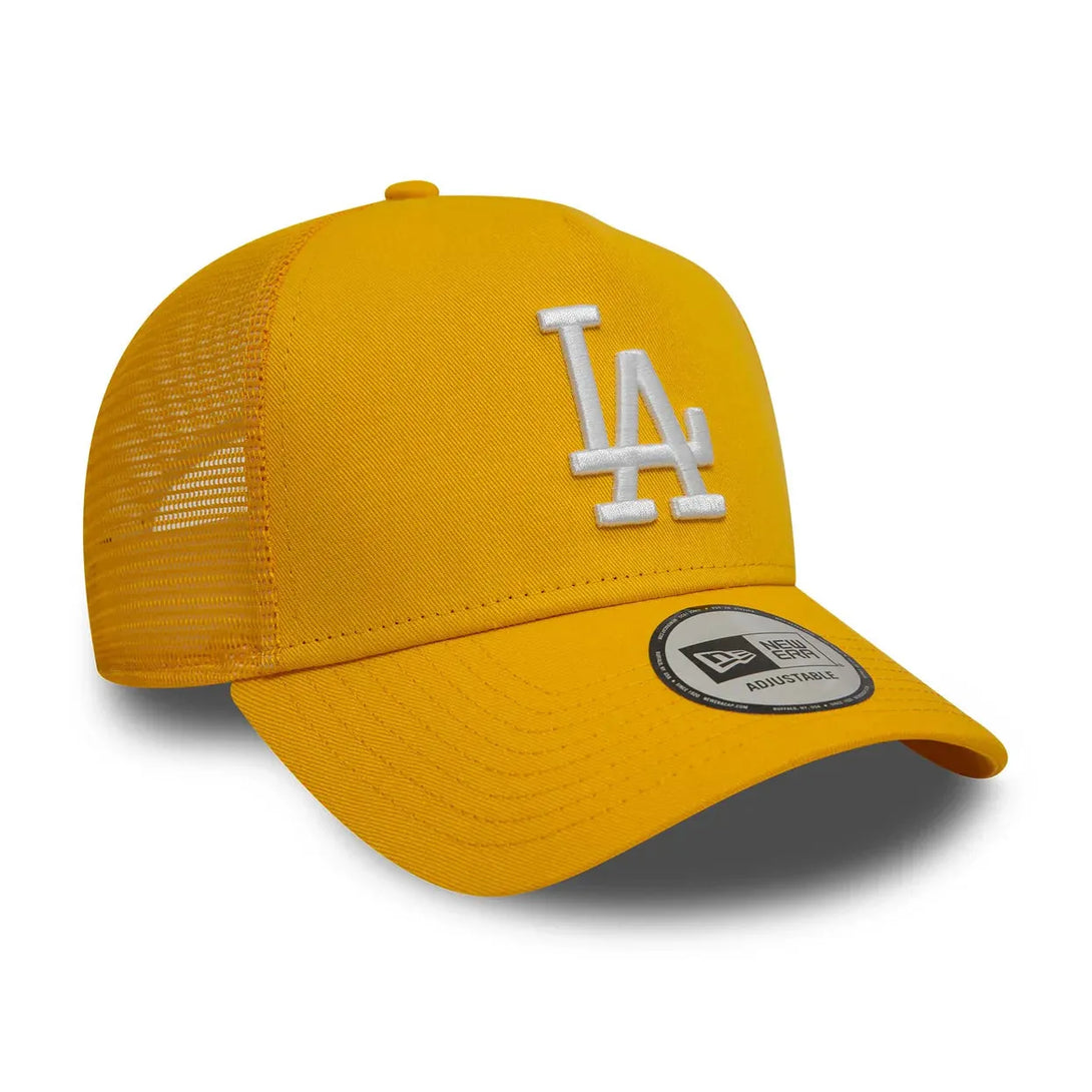 New Era LA Dodgers League Essential Yellow 9FORTY A-Frame Trucker sapka - Sportmania.hu