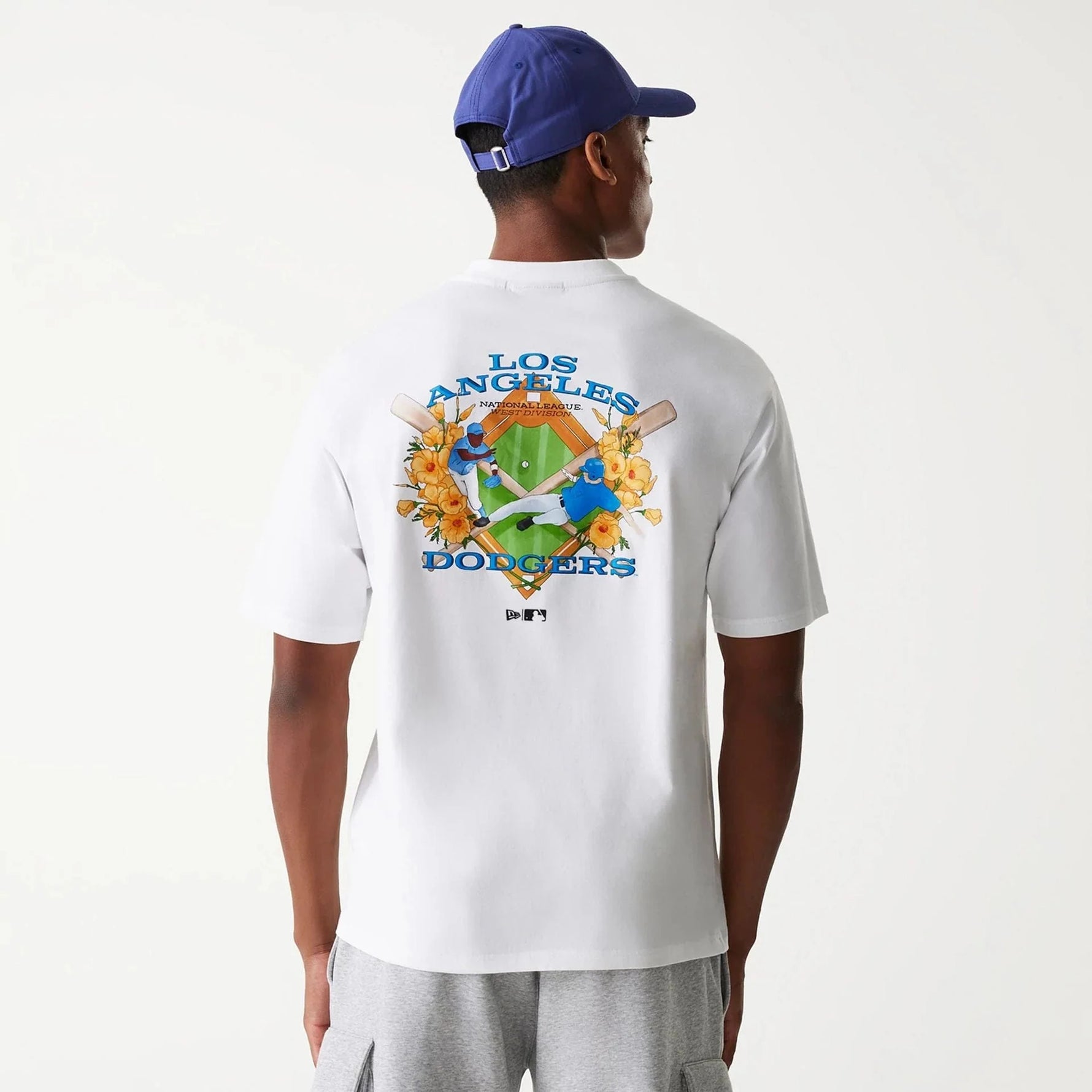 New Era LA Dodgers MLB Baseball Graphic White Oversized póló - Sportmania.hu
