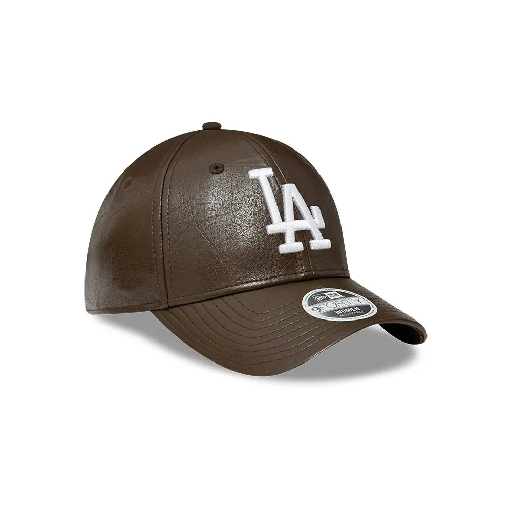 New Era LA Dodgers MLB Faux Leather Crinkled 9FORTY műbőr baseball sapka, női - Sportmania.hu
