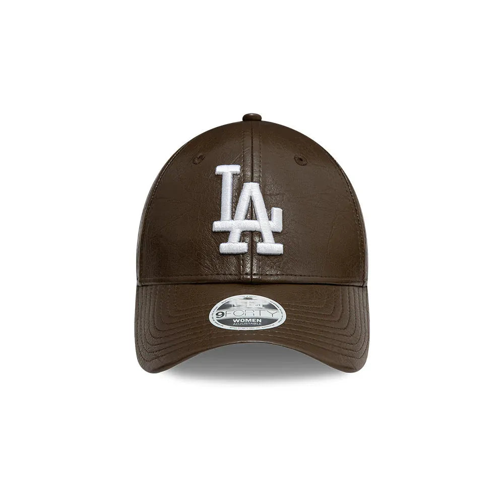 New Era LA Dodgers MLB Faux Leather Crinkled 9FORTY műbőr baseball sapka, női - Sportmania.hu
