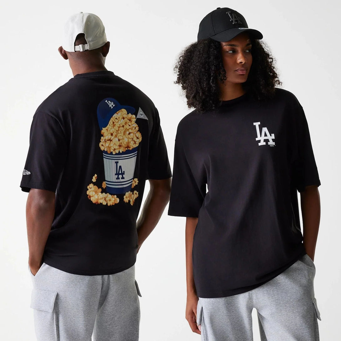New Era LA Dodgers MLB Food Graphic Black Oversized póló - Sportmania.hu