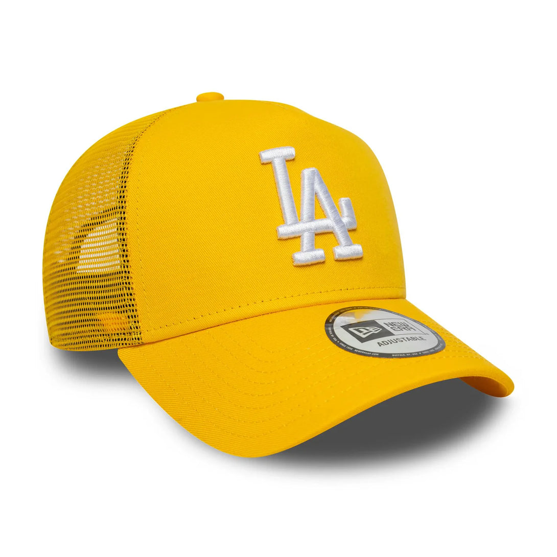 New Era LA Dodgers MLB League Essential Yellow 9FORTY A-Frame Trucker sapka - Sportmania.hu