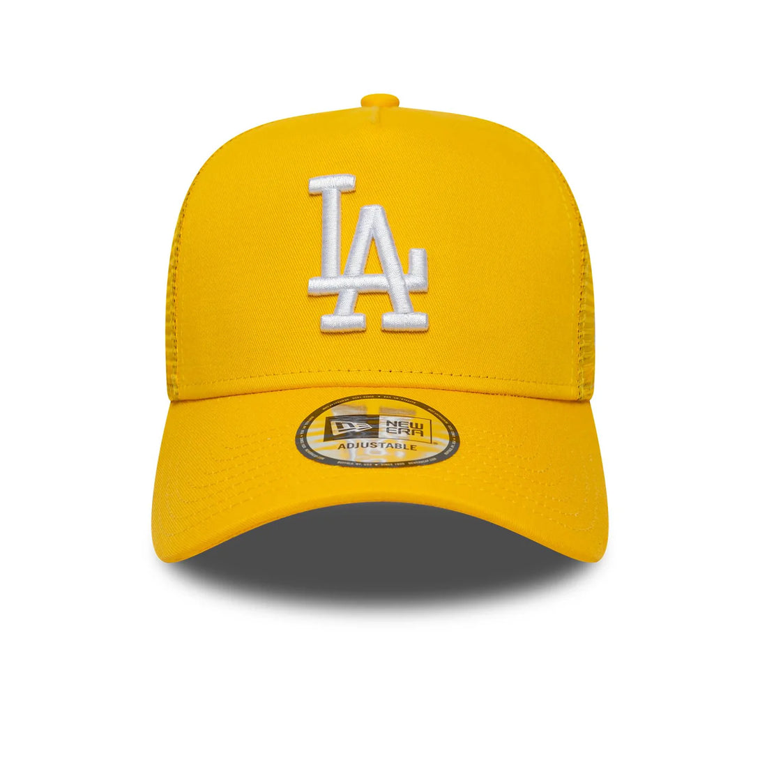 New Era LA Dodgers MLB League Essential Yellow 9FORTY A-Frame Trucker sapka - Sportmania.hu
