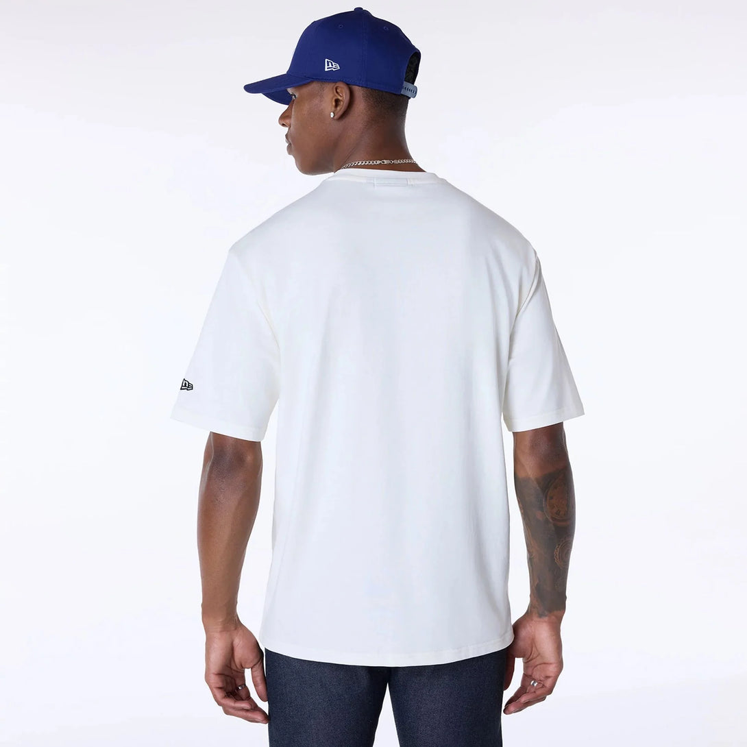 New Era LA Dodgers MLB Script Open White Póló - Sportmania.hu