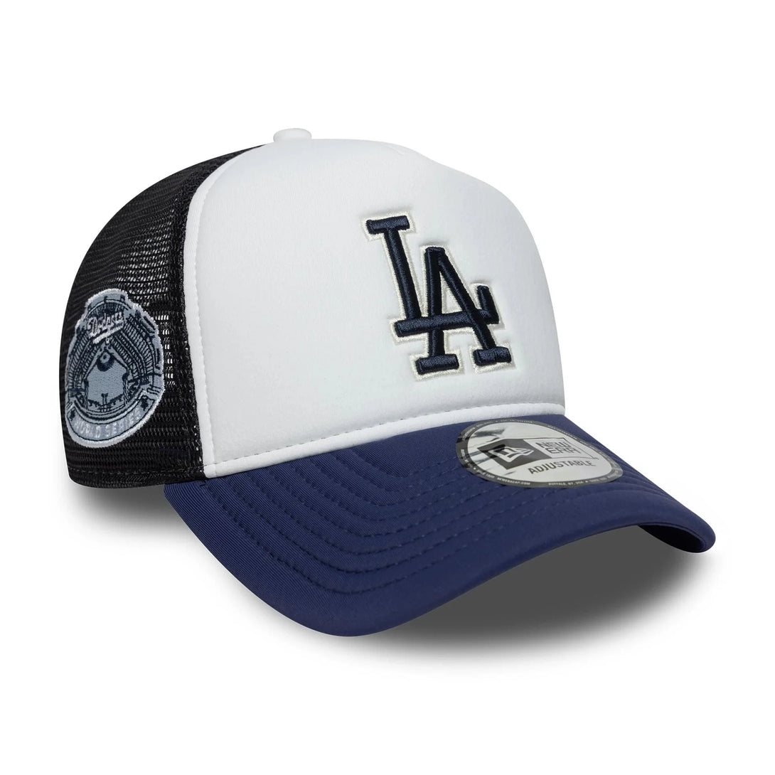 New Era LA Dodgers MLB World Series Navy 9FORTY E-Frame Trucker sapka - Sportmania.hu