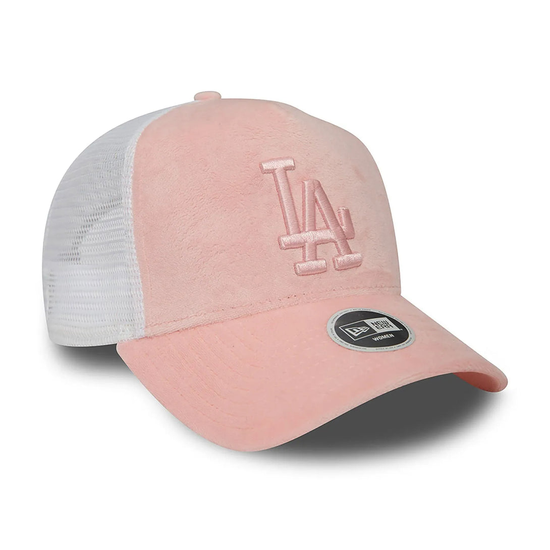 New Era LA Dodgers Velour Pink A-Frame Trucker sapka, női baseball sapka - Sportmania.hu