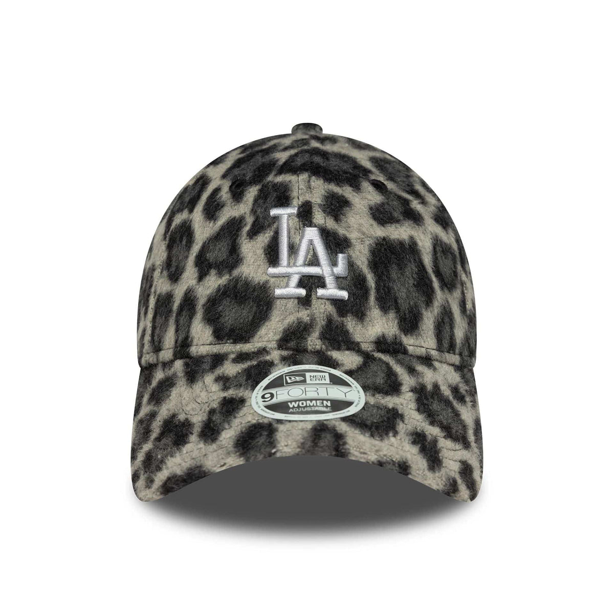 New Era LA Dodgers Womens MLB Cosy Animal Grey Leopard 9FORTY baseball sapka, női