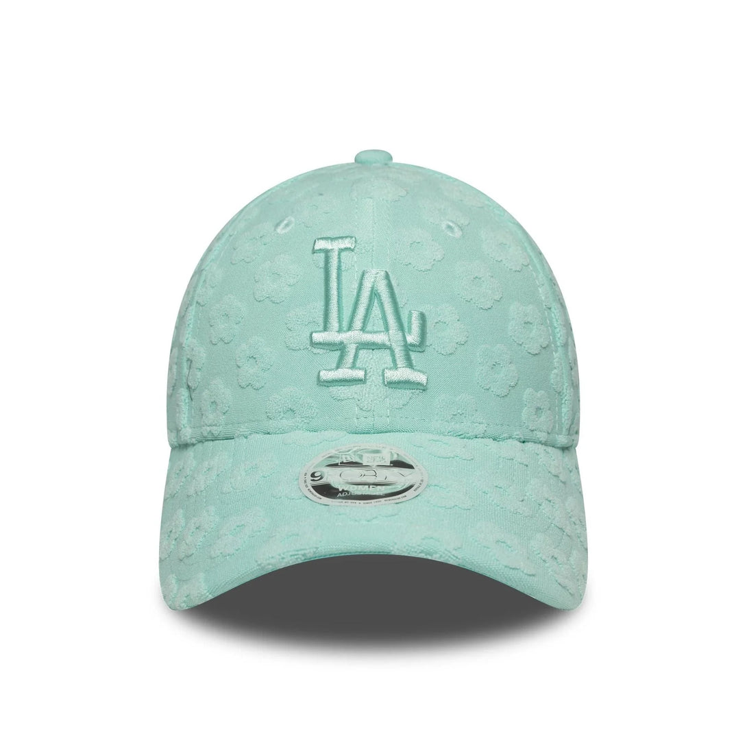New Era LA Dodgers Womens MLB Floral Towelling Pastel Green 9FORTY baseball sapka - Sportmania.hu