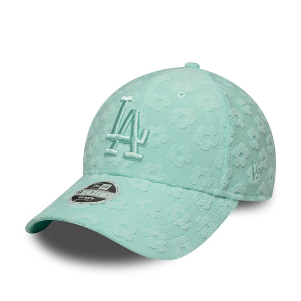 New Era LA Dodgers Womens MLB Floral Towelling Pastel Green 9FORTY baseball sapka - Sportmania.hu