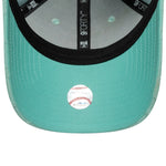 New Era LA Dodgers Womens MLB Floral Towelling Pastel Green 9FORTY baseball sapka