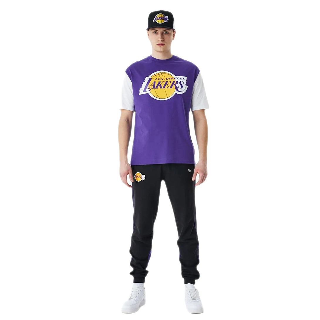 New Era LA Lakers Colour Block Oversized Póló - Sportmania.hu