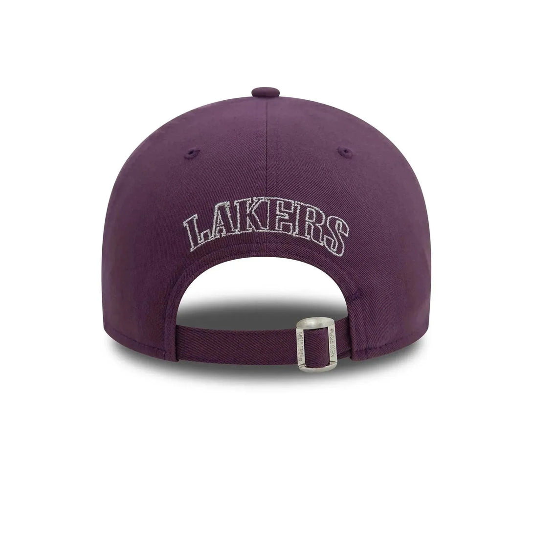 New Era LA Lakers Metallic Outline Dark Purple 9FORTY baseball sapka - Sportmania.hu