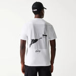 New Era LA Lakers NBA Court Graphic White póló - Sportmania.hu