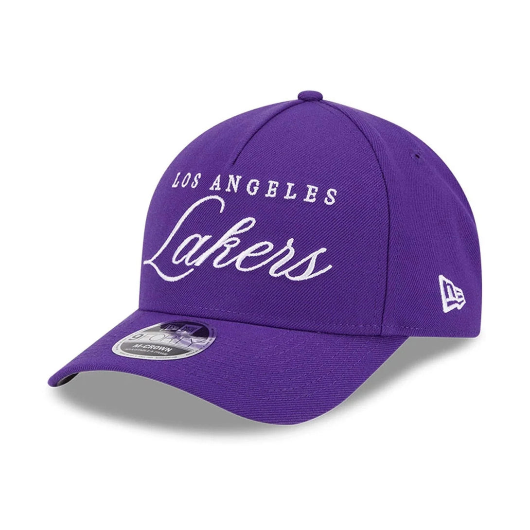 New Era LA Lakers NBA Draft 2025 Purple 9FORTY M-Crown A-Frame baseball sapka - Sportmania.hu
