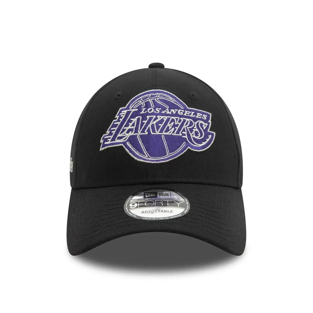 New Era LA Lakers NBA Metallic Black 9FORTY baseball sapka - Sportmania.hu