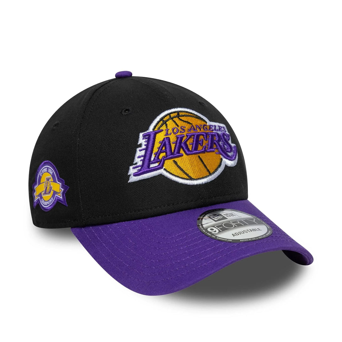 New Era LA Lakers NBA Side Patch Black 9FORTY baseball sapka - Sportmania.hu