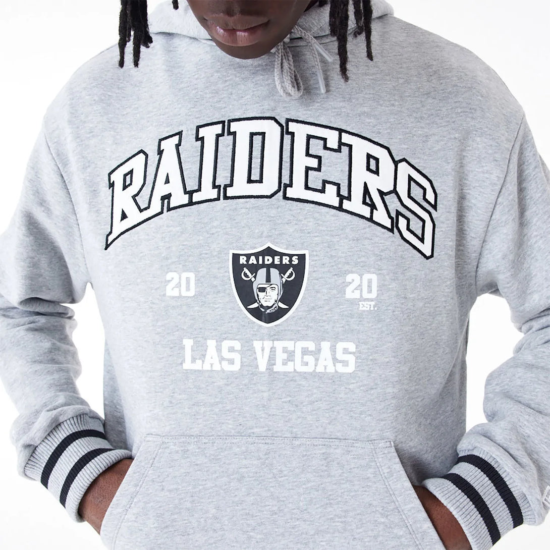 New Era Las Vegas Raiders NFL Grey Oversized pulóver kapucnis pulóver - Sportmania.hu