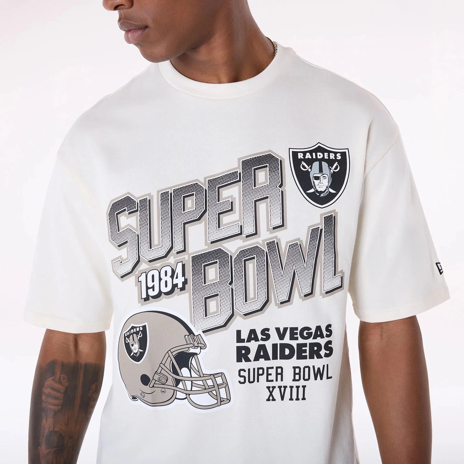 New Era Las Vegas Raiders NFL Helmet Open White póló - Sportmania.hu