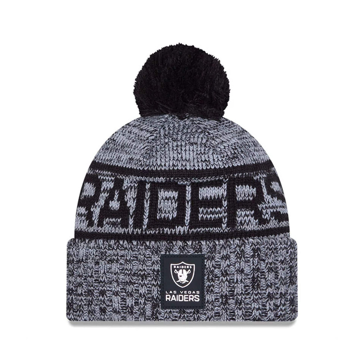 New Era Las Vegas Raiders NFL Sideline Black Sport Knit - kötött sapka